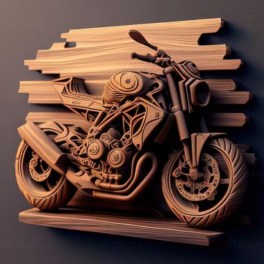 3D model Yamaha XSR700 (STL)